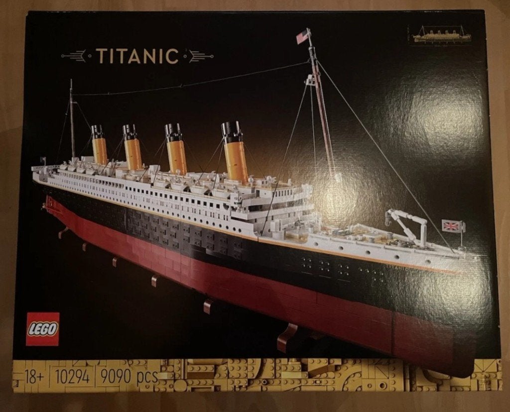 LEGO 10294 Titanic, Enfants & Bébés, Jouets | Duplo & Lego, Enlèvement, Neuf, Ensemble complet, Lego