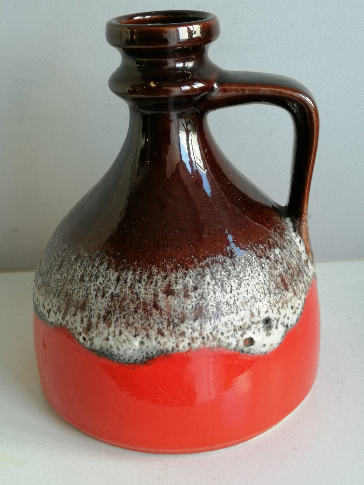 vintage kruik keramiek fat lava, Ophalen of Verzenden