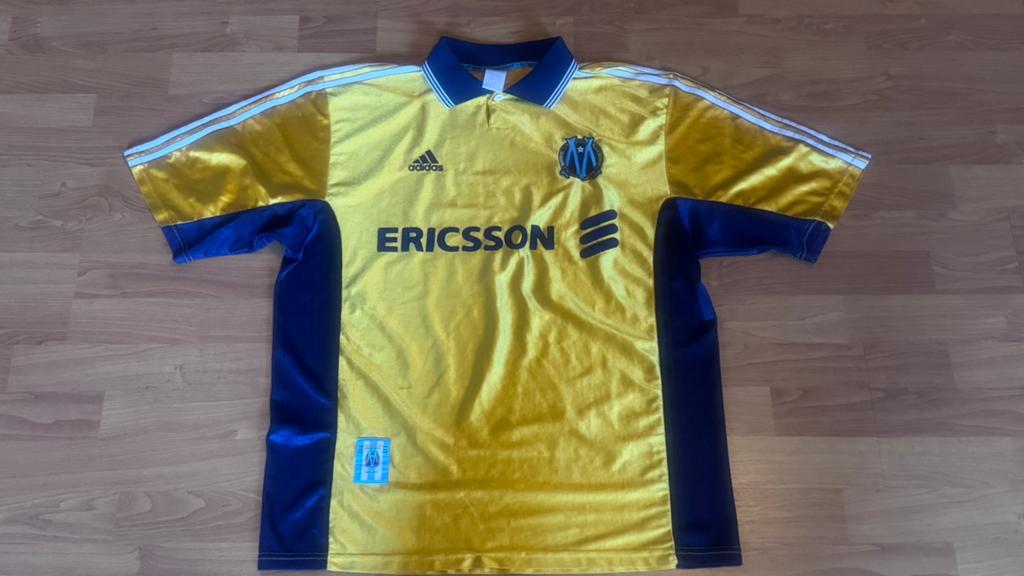 Maillot de foot Olympique de Marseille 98/99, Taille XL, Enlèvement, Comme neuf, Maillot