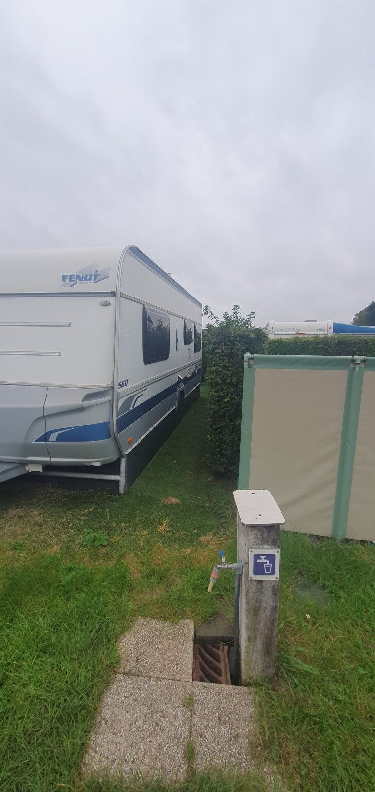 caravane fendt diamant 560 avec auvent, Caravanes & Camping, Particulier, Fendt, Auvent, 2 lits séparés