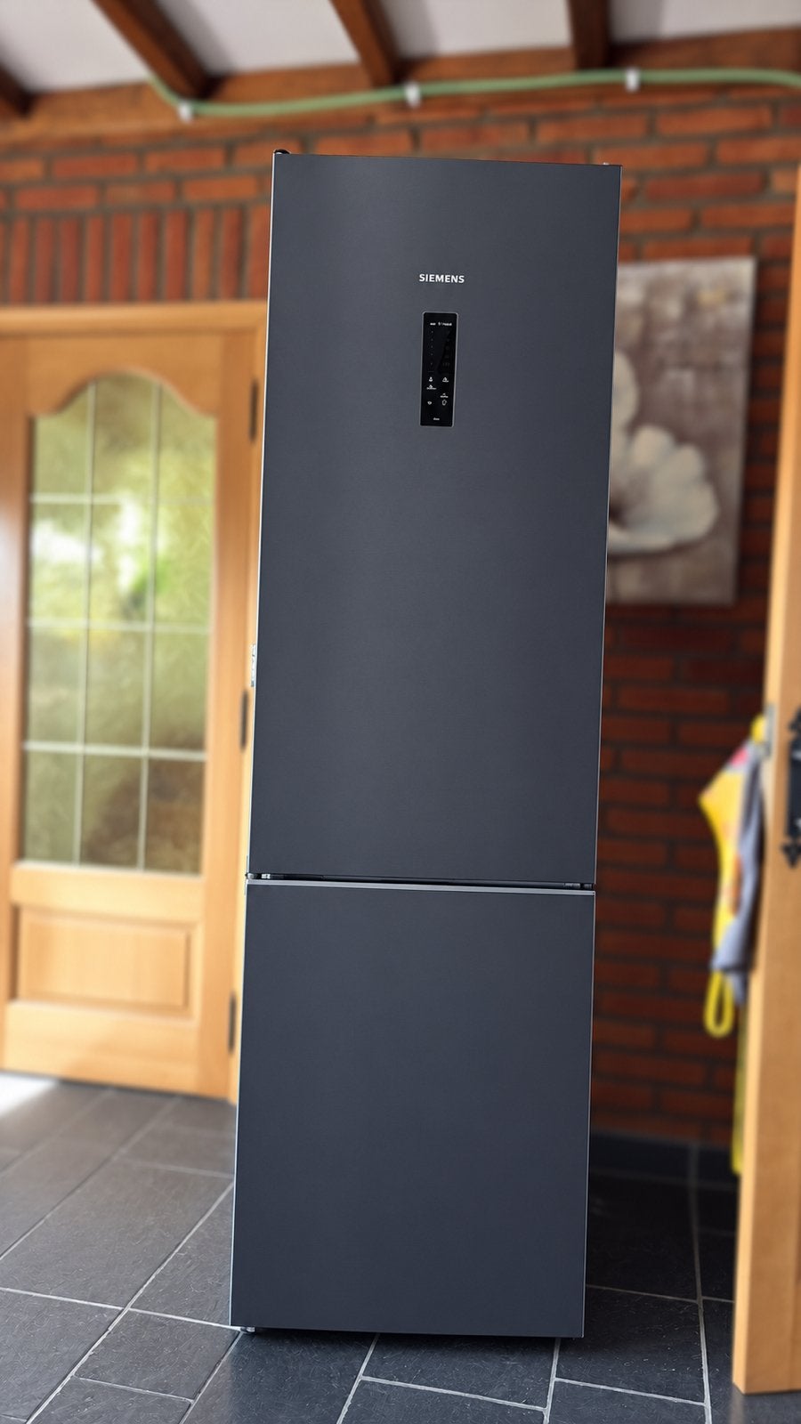 Frigo congélateur Siemens, 160 cm ou plus, Comme neuf, Enlèvement, 200 litres ou plus