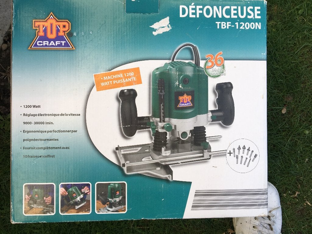 Freesmachine Top craft als nieuw, Doe-het-zelf en Bouw, Gereedschap | Freesmachines, Ophalen of Verzenden, Zo goed als nieuw