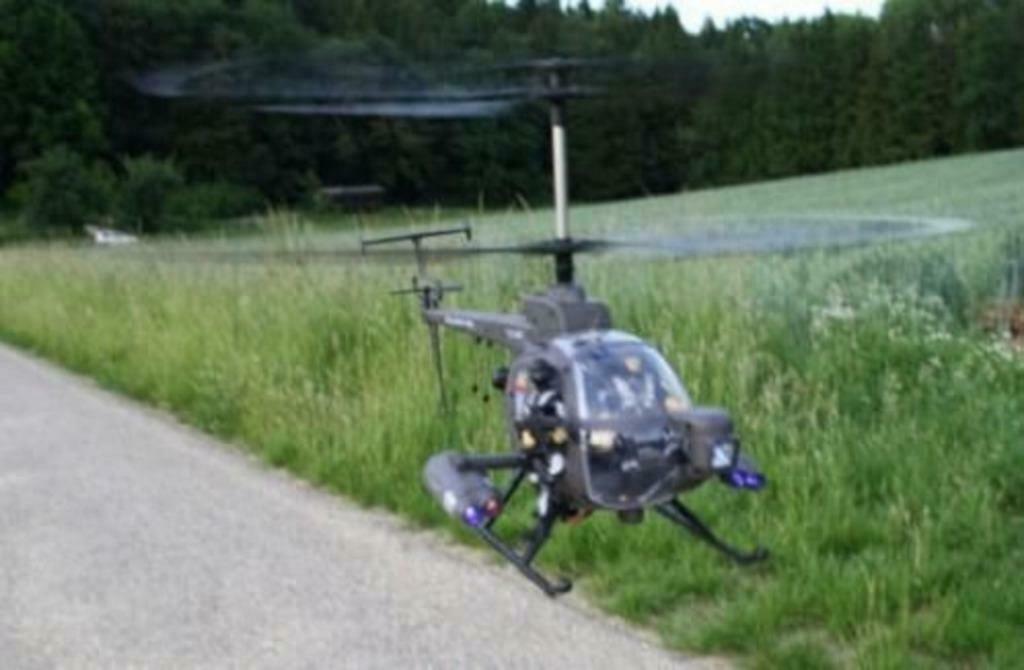 Zeer Gedetailleerde Hughes MD500 Defender R/C Helikopter RTF, Ophalen of Verzenden, Nieuw, Helikopter