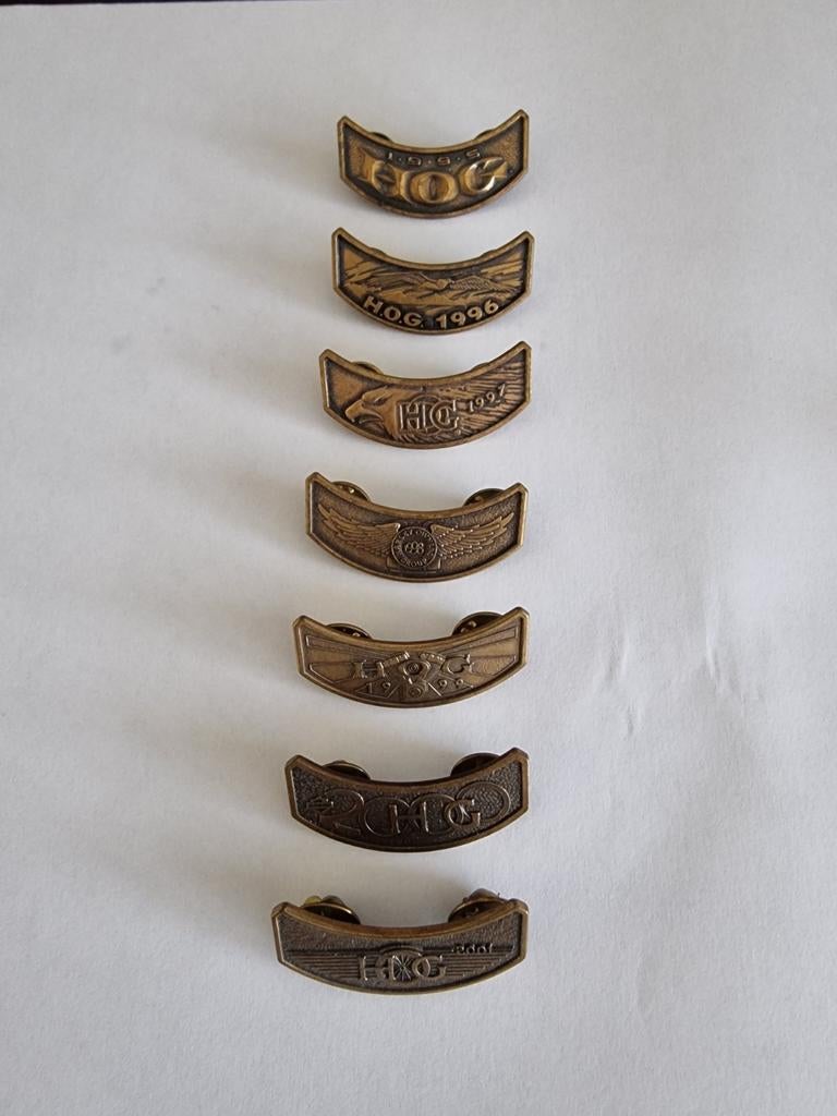Originele Harley-Davidson HOG Pin's, Ophalen of Verzenden, Nieuw, Merk, Speldje of Pin