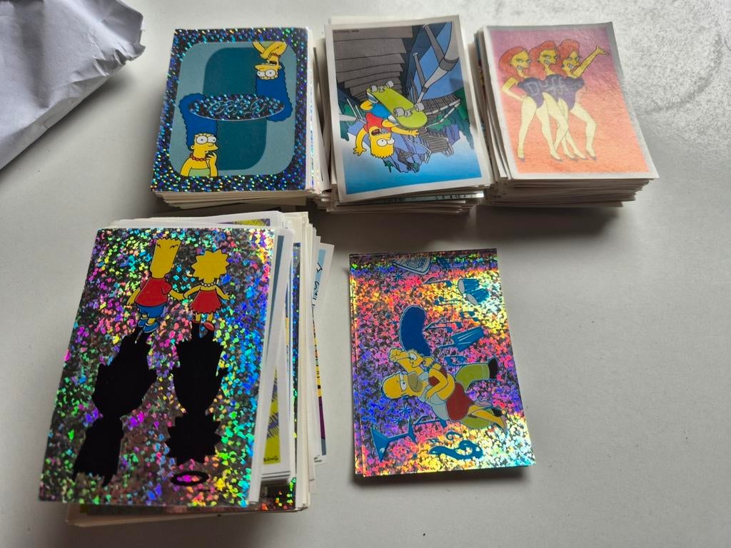 Autocollants Panini 2001 Les Simpsons, Enlèvement ou Envoi, Comme neuf