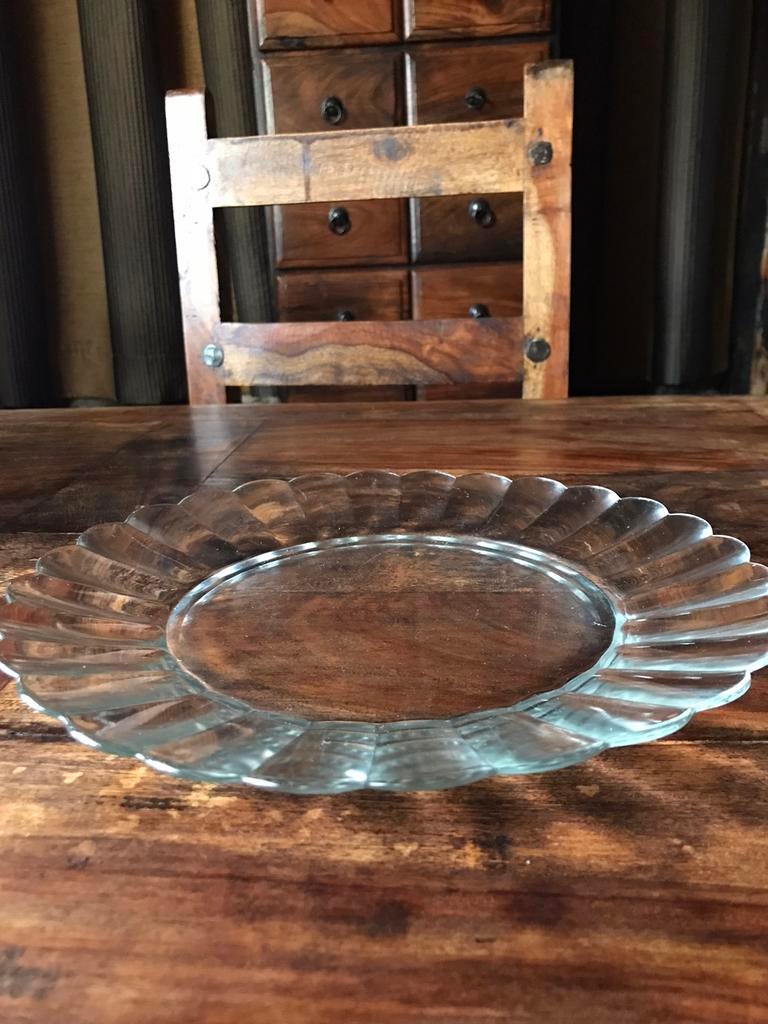 Vintage duralex schaal/bord,diameter 28cm, Enlèvement ou Envoi