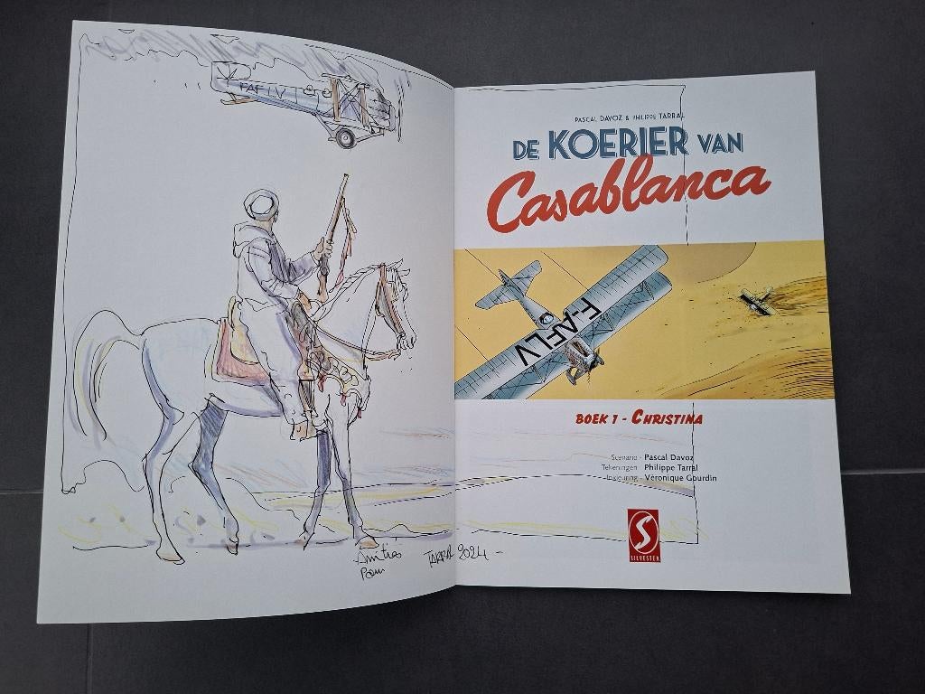 De koerier van Casablanca 1+dédicace (SC), Boeken, Stripverhalen, Ophalen of Verzenden, Nieuw