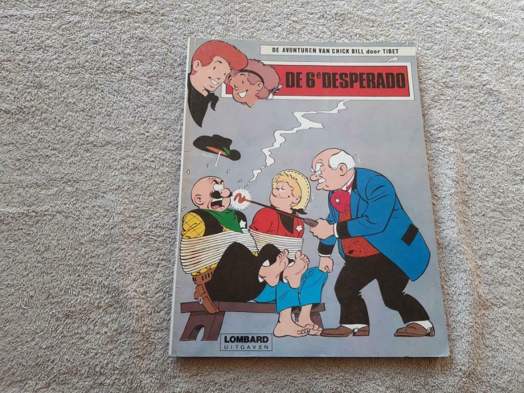 Chick Bill.42.De 6e desperado., Eén stripboek, Ophalen of Verzenden, Gelezen