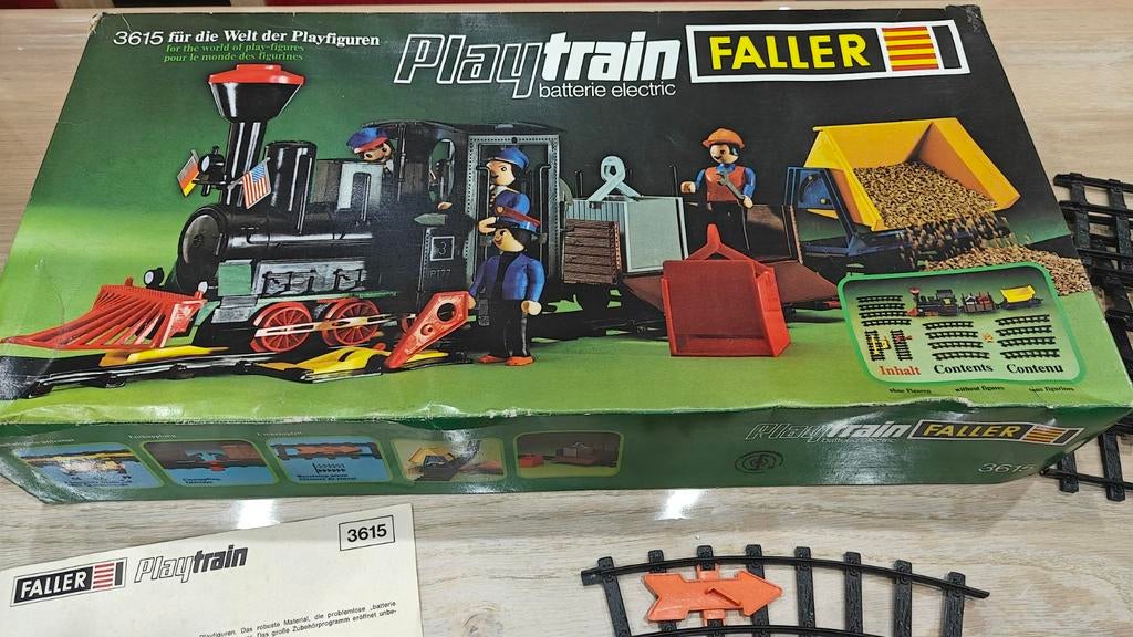 Train miniature Faller Playtrain 3615, Enlèvement