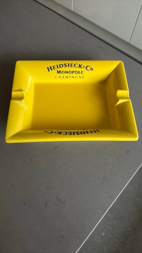 Champagne Heidsieck&co asbak, Verzamelen, Ophalen of Verzenden