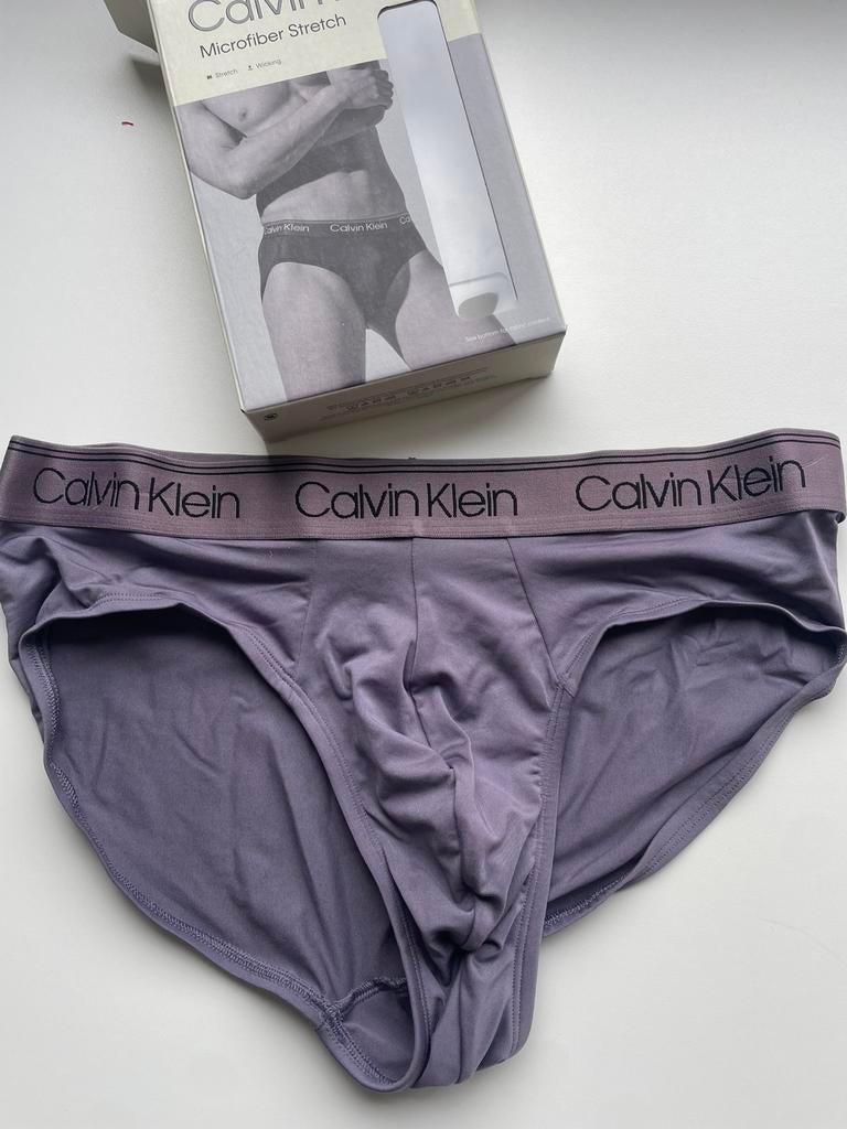 Calvin Klein Microfiber Brief, Kleding | Heren, Ondergoed, Verzenden, Grijs, Calvin Klein, Slip