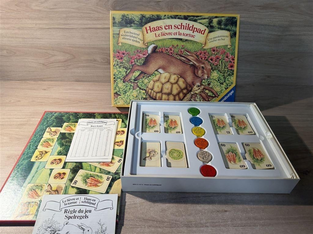 haas en schildpad - s6710, Verzenden, Zo goed als nieuw
