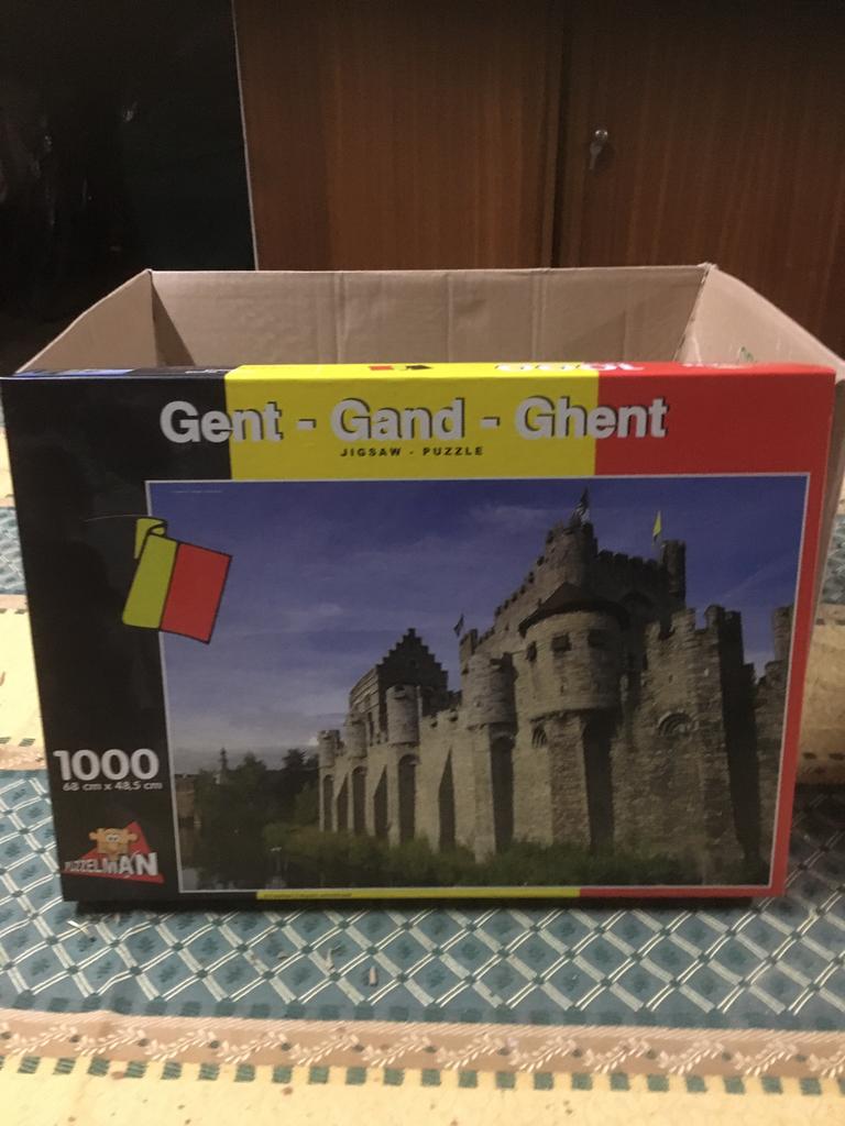 Puzzel Gent, Ophalen, Gebruikt