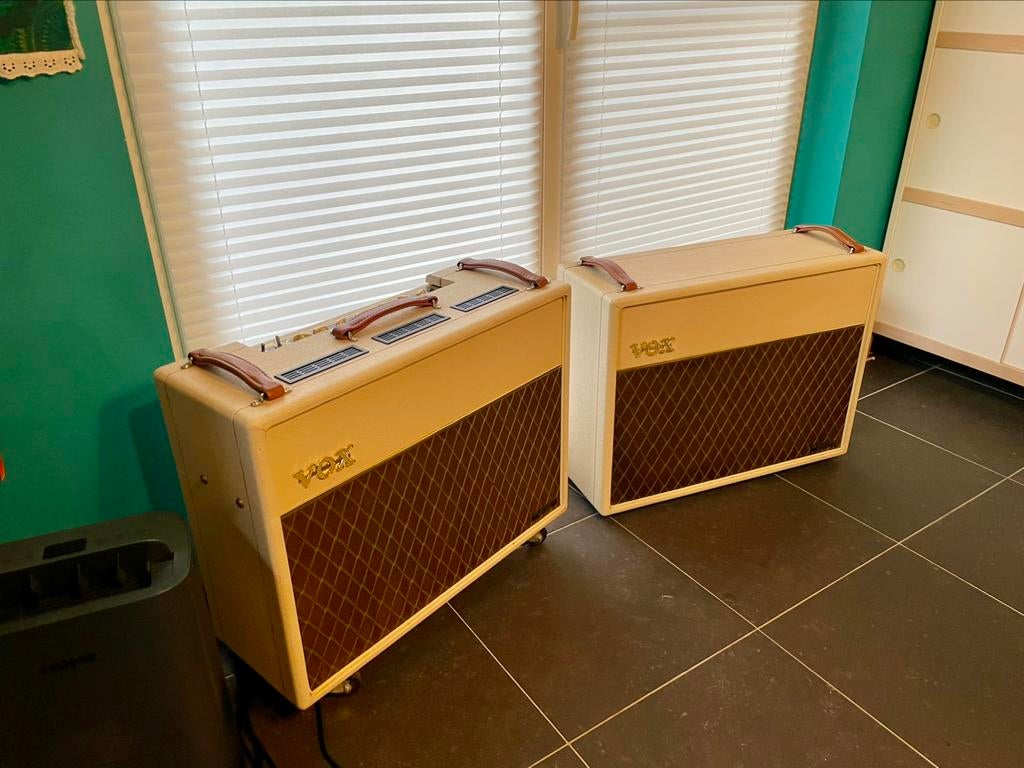 Vox AC30H2  handwired limited-edition + cabinet, Muziek en Instrumenten, Versterkers | Bas en Gitaar, Gebruikt, Gitaar, Ophalen