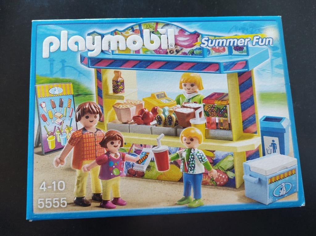 Playmobil 5555, kermis snoepkraam, nieuw, Ophalen of Verzenden, Nieuw, Complete set