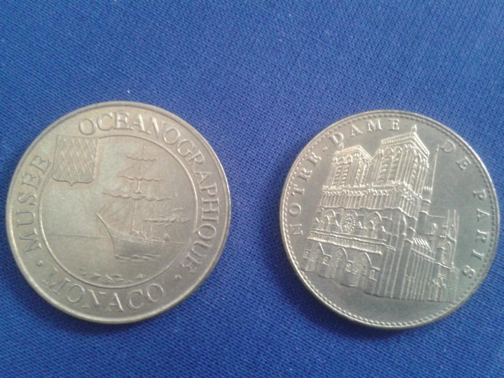2 toeristische munten, Verzamelen, Ophalen of Verzenden, Zo goed als nieuw
