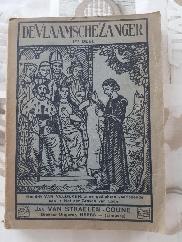 liedboekje "De Vlaamsche Zanger" uit 1939, Musique & Instruments, Partitions, Autres genres, Utilisé, Chant, Enlèvement
