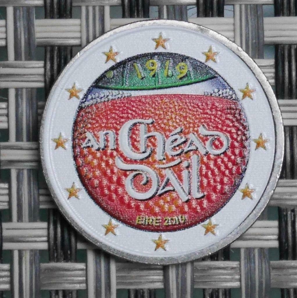 2 euro Irlande  2019 UNC Dail Eireann (colorisée), Timbres & Monnaies, Monnaies | Europe | Monnaies euro, Enlèvement ou Envoi