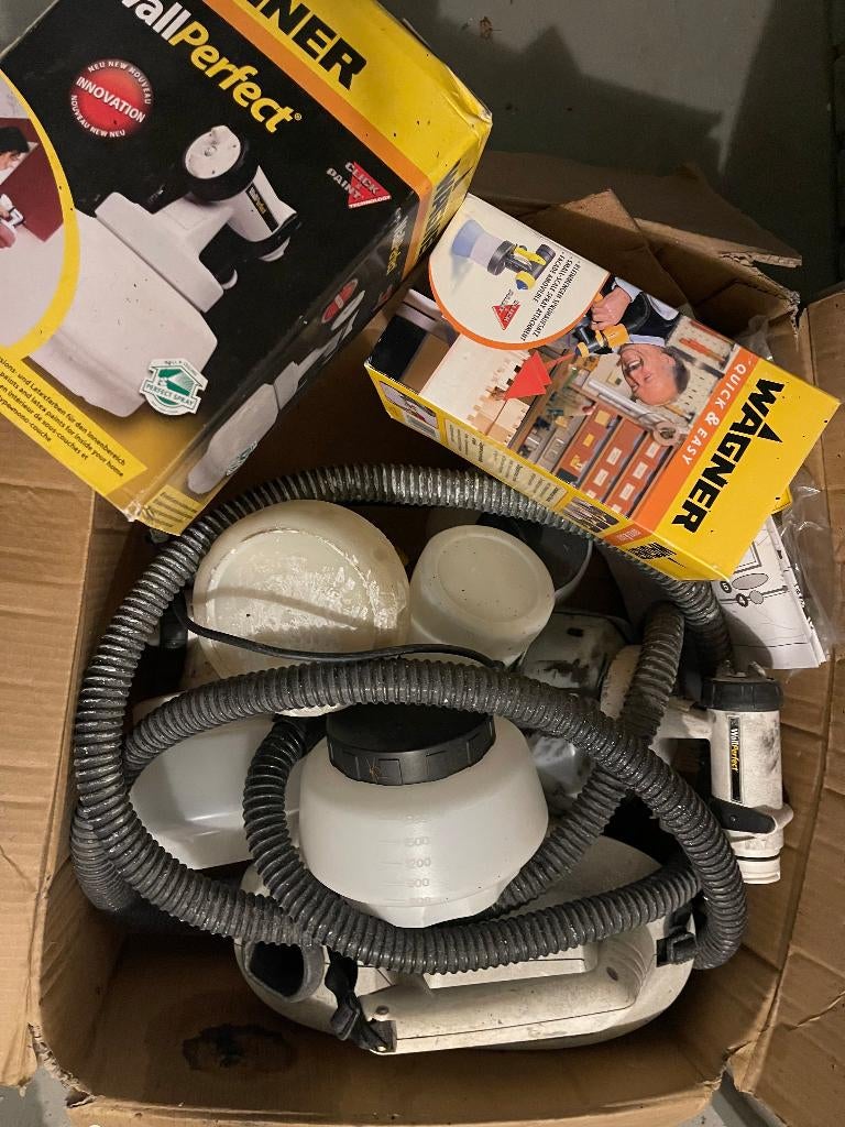 Wagner verfspuit, Ophalen of Verzenden, Gebruikt, Verfspuit of Verfpomp