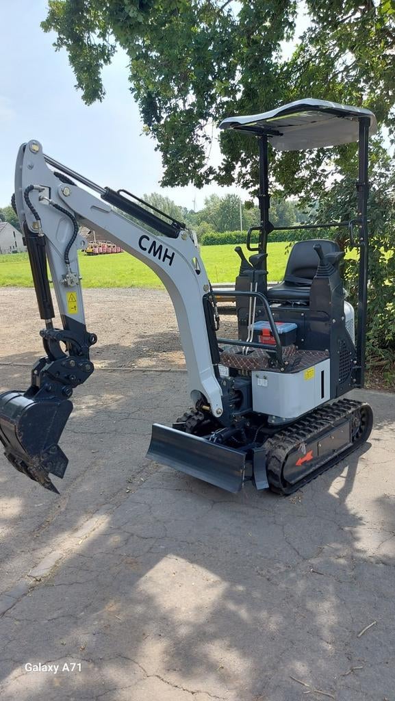 NIEUWE 1T minigraver met joystick KNALPRIJS!, Enlèvement, Excavatrice