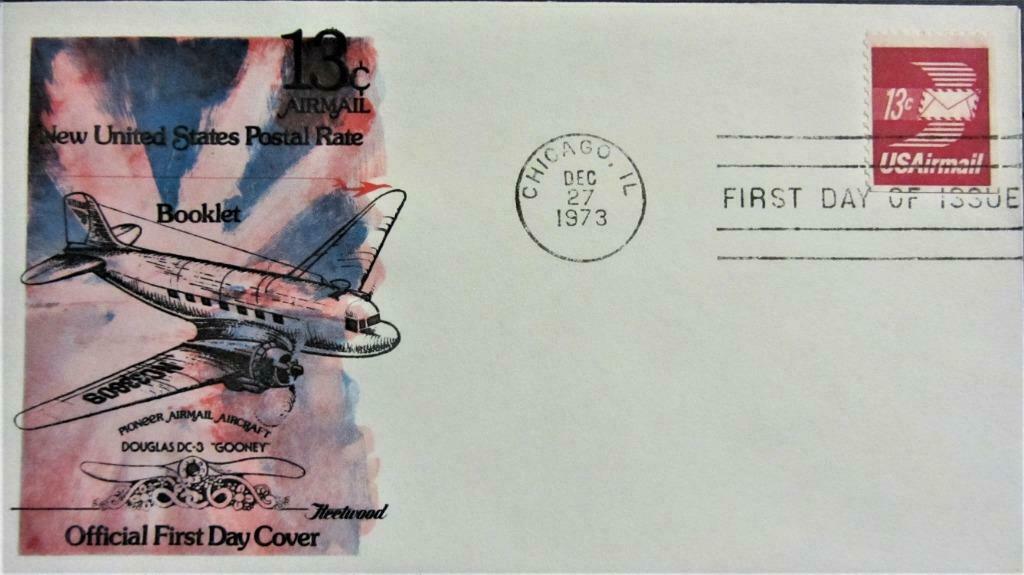 FDC - U.S.A.- DOUGLAS DC-3 "GOONEY", Enlèvement ou Envoi, Affranchi, Avions