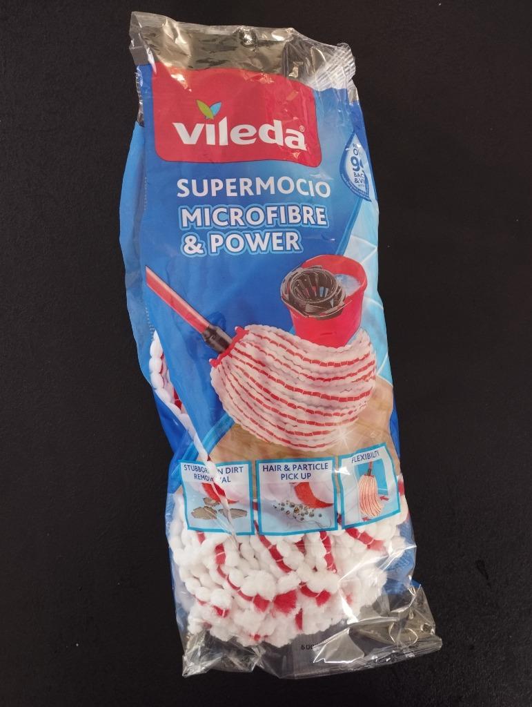 Vileda - Supermocio Microfibre & power, Ophalen, Mop of Dweil