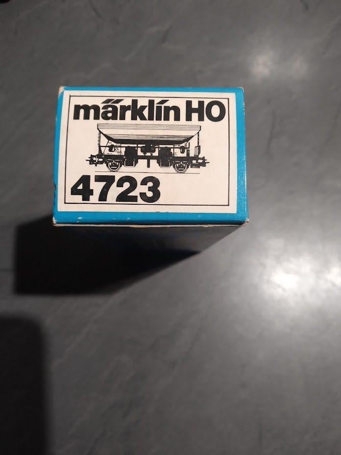 Marklin HO 2 goederenstortwagons NMBS 4723, Enlèvement ou Envoi, Courant alternatif, Wagon, Comme neuf
