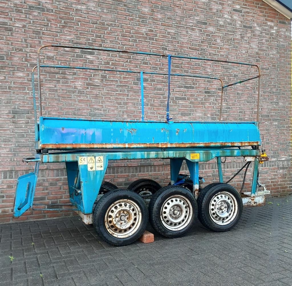 Snoeiplateau voor Tractor, Ophalen, Gebruikt