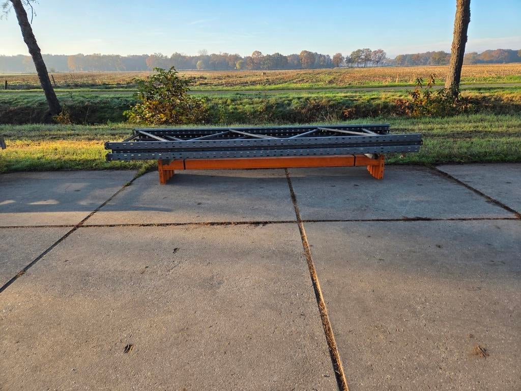 Set dexion speedlock 5.6m magazijn stelling gebruikt., Enlèvement