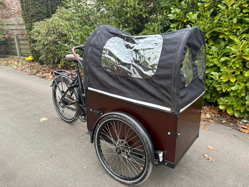 Zo goed als nieuw elektrische bakfiets, urban wheelz, Enlèvement ou Envoi, Neuf, 4 enfants ou plus, Électrique