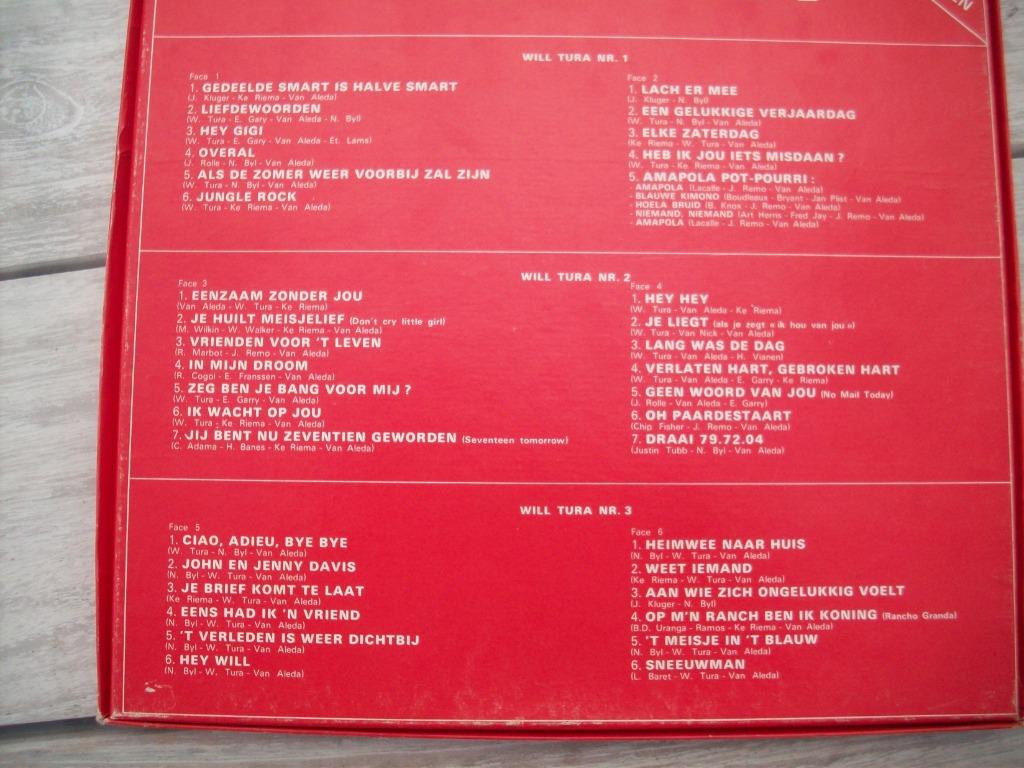 vinyl lp's will tura, Ophalen of Verzenden, Zo goed als nieuw, 12 inch