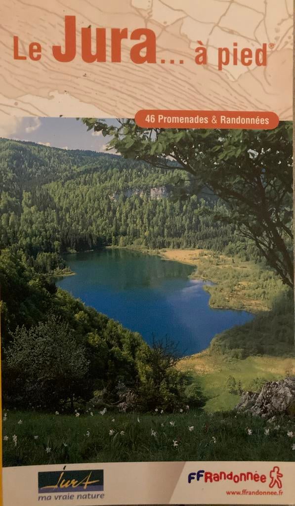 Le jura à pied, Boeken, Reisgidsen, Ophalen of Verzenden, Zo goed als nieuw