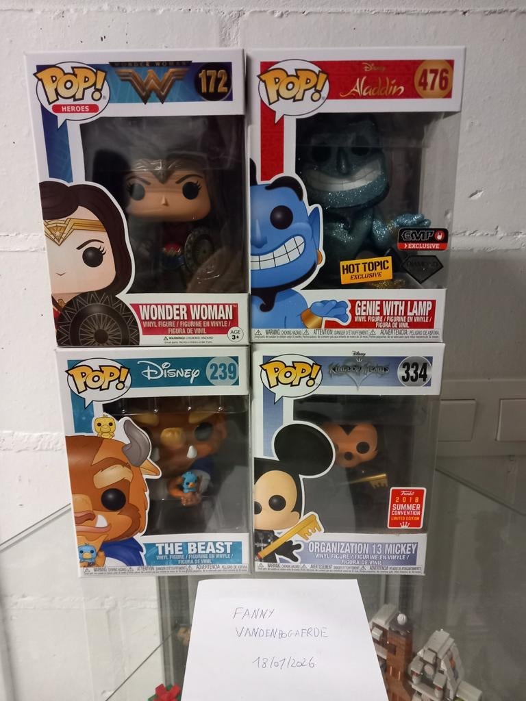 Overige funko pops, Enlèvement