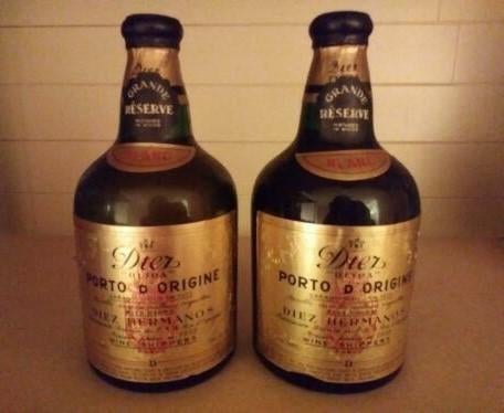 2x vintage porto DIEZ 1970s, Verzamelen, Ophalen of Verzenden