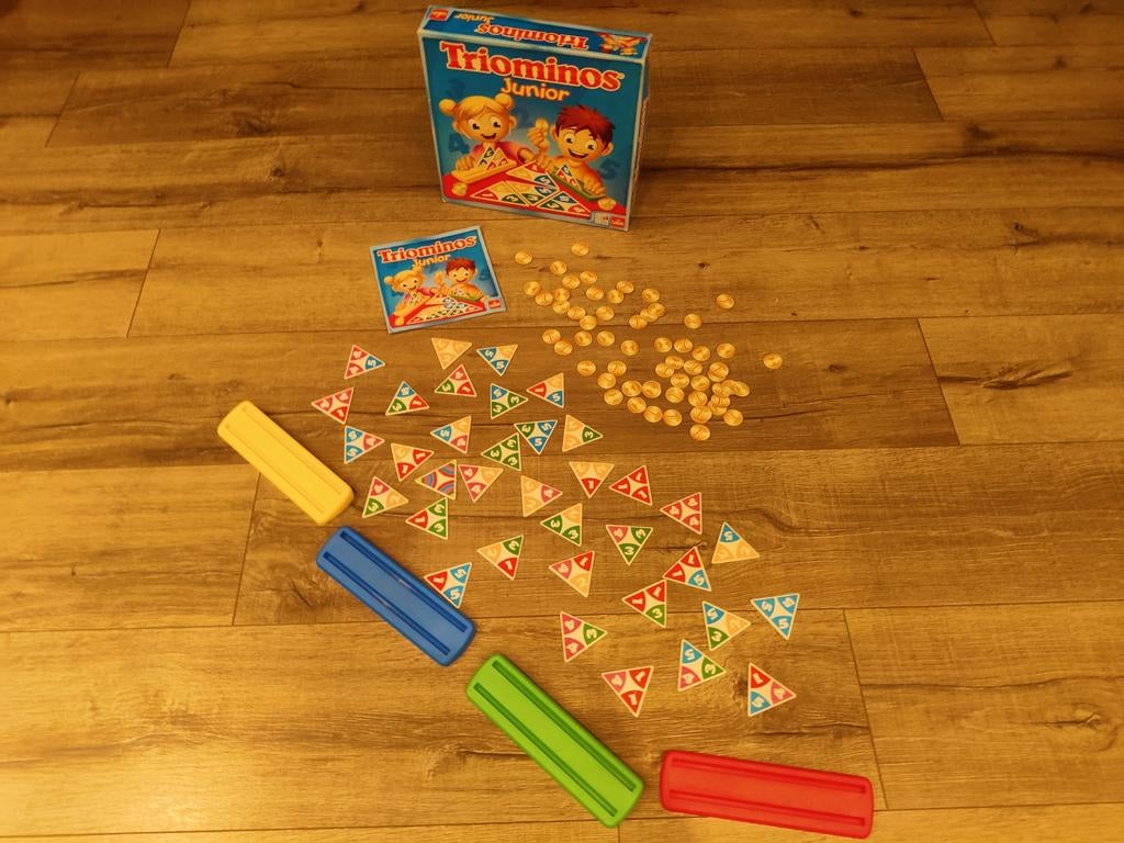 Spelletje triominos junior, Enlèvement ou Envoi, Comme neuf, Goliath