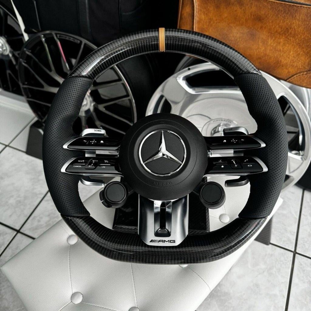 Mercedes dragonfly stuur carbon compleet geel upgrade, Ophalen of Verzenden, Nieuw, Mercedes-Benz