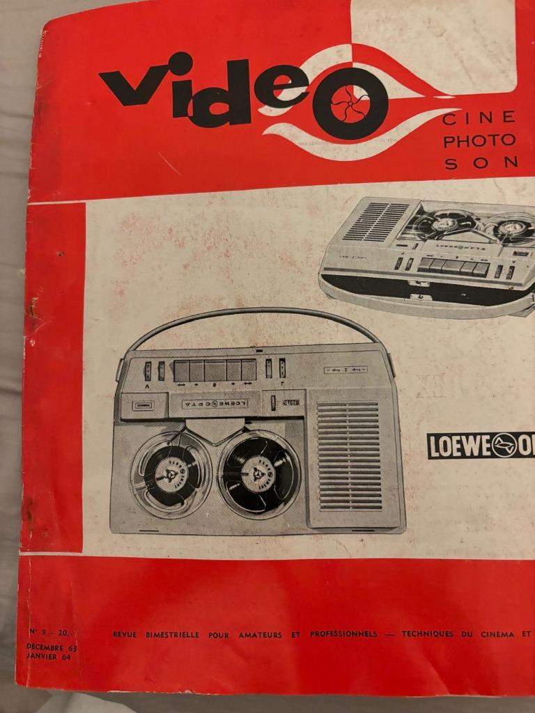 Video, 63 december, filmrecensie, foto, geluid, Ophalen, 1960 tot 1980, Tijdschrift
