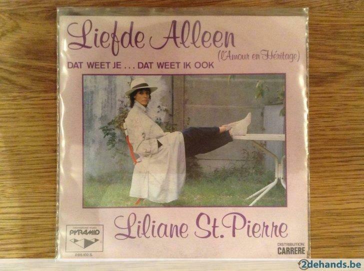 single liliane st. pierre, Cd's en Dvd's