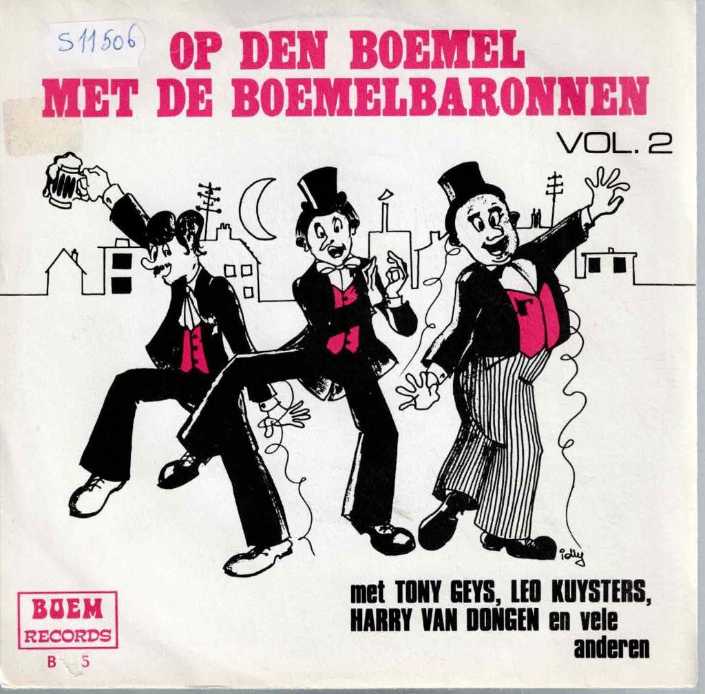 Vinyl, 7"   -   De Boemelbaronnen – Op Den Boemel ...., Cd's en Dvd's, Ophalen of Verzenden, Overige formaten