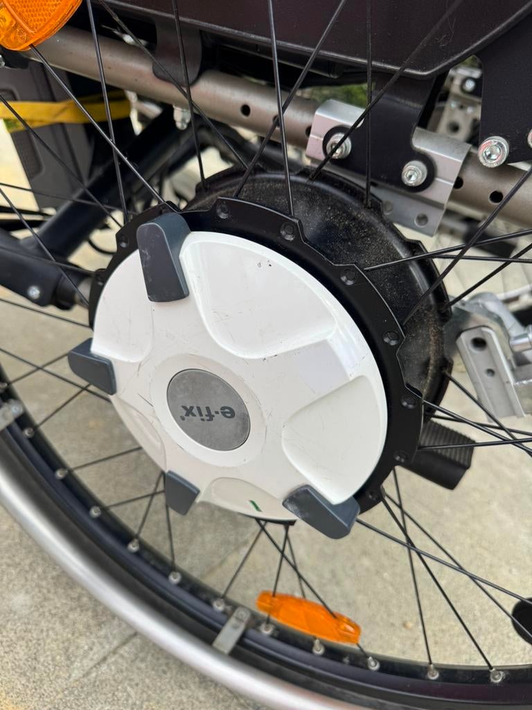 Electrische rolstoel vermeiren , Alber e-fix Licht,krachtig, Ophalen of Verzenden, Inklapbaar, Zo goed als nieuw, Elektrische rolstoel