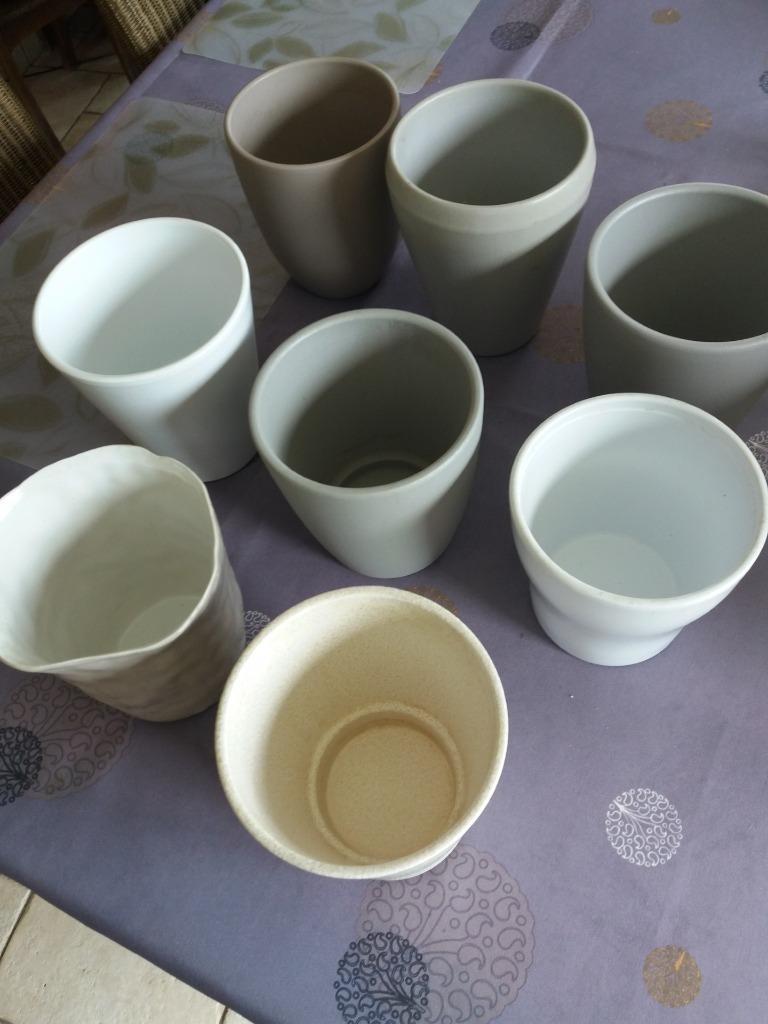 Cache-pots, Enlèvement, Comme neuf, Poterie, Moins de 40 cm