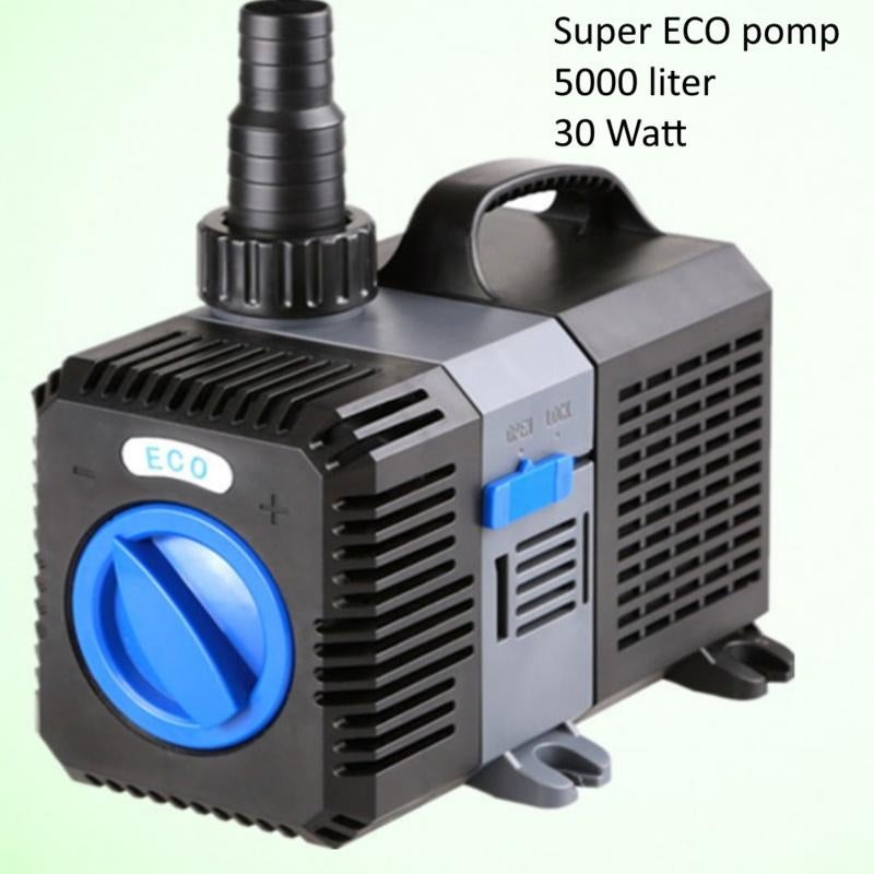 Super eco vijverpomp 5000 liter, Ophalen of Verzenden, Nieuw, Vijverpomp