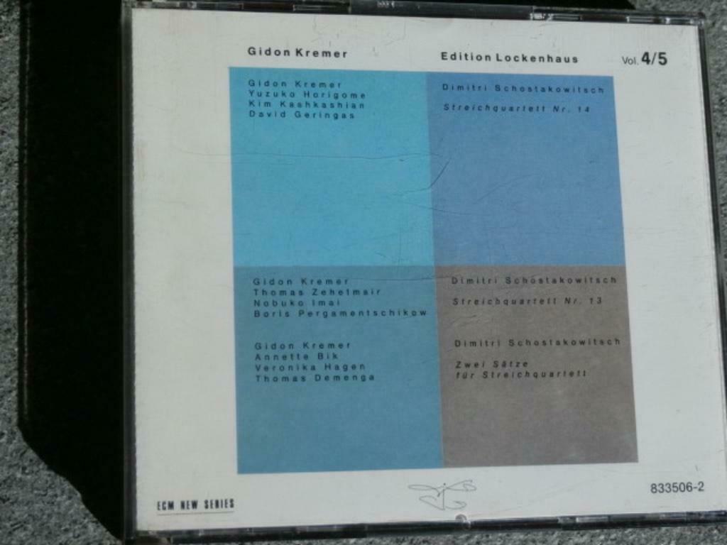 GidonKremer Edition Lockenhaus vol4 / 5 2CD, Enlèvement ou Envoi, Autres types, Coffret
