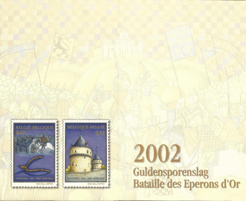 BELGIUM * JAARMAP 2002 uitgegeven door Bpost + zw/w velletje, Ophalen of Verzenden, Postfris, Postfris, Europa