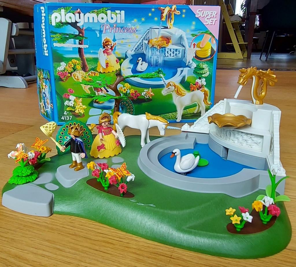 Playmobil Princess eenhoorn superset 4137., Ophalen of Verzenden