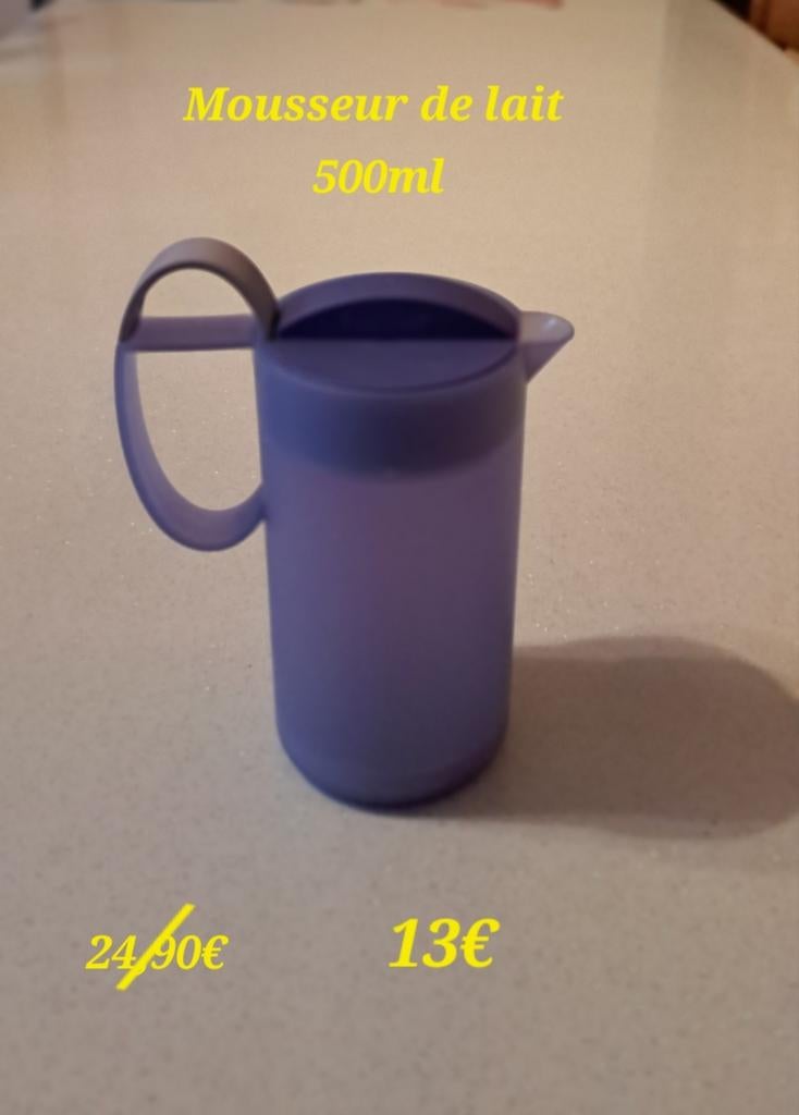 Mousse au lait tupperware, Maison & Meubles, Cuisine| Tupperware, Comme neuf, Envoi
