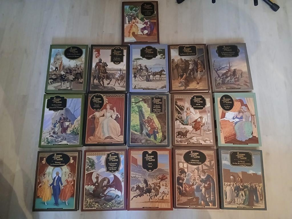 Lot de 16 Romans Alexandre Dumas (Superbe édition-état Neuf), Enlèvement ou Envoi