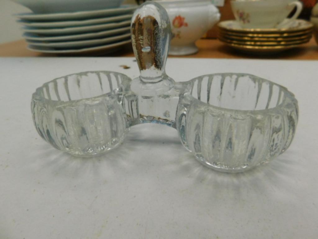 Zout en peper vat in glas, Ophalen, Gebruikt