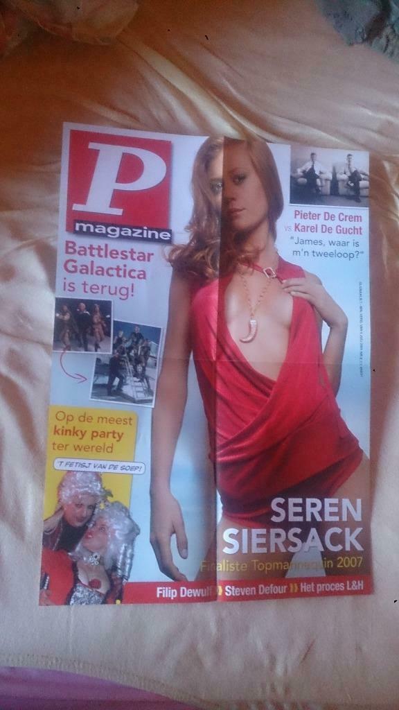 P magazine  / maxim posters, Verzamelen, Ophalen of Verzenden