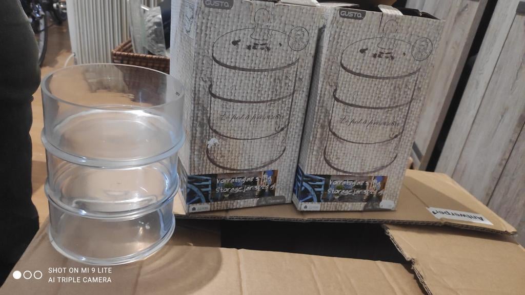 Glazen potten, Ophalen, Nieuw, Glas, Overige typen